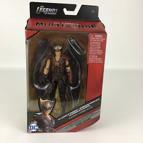 DC Comics Multiverse Hawkman CW Legends of Tomorrow King Shark Series NO BAF
